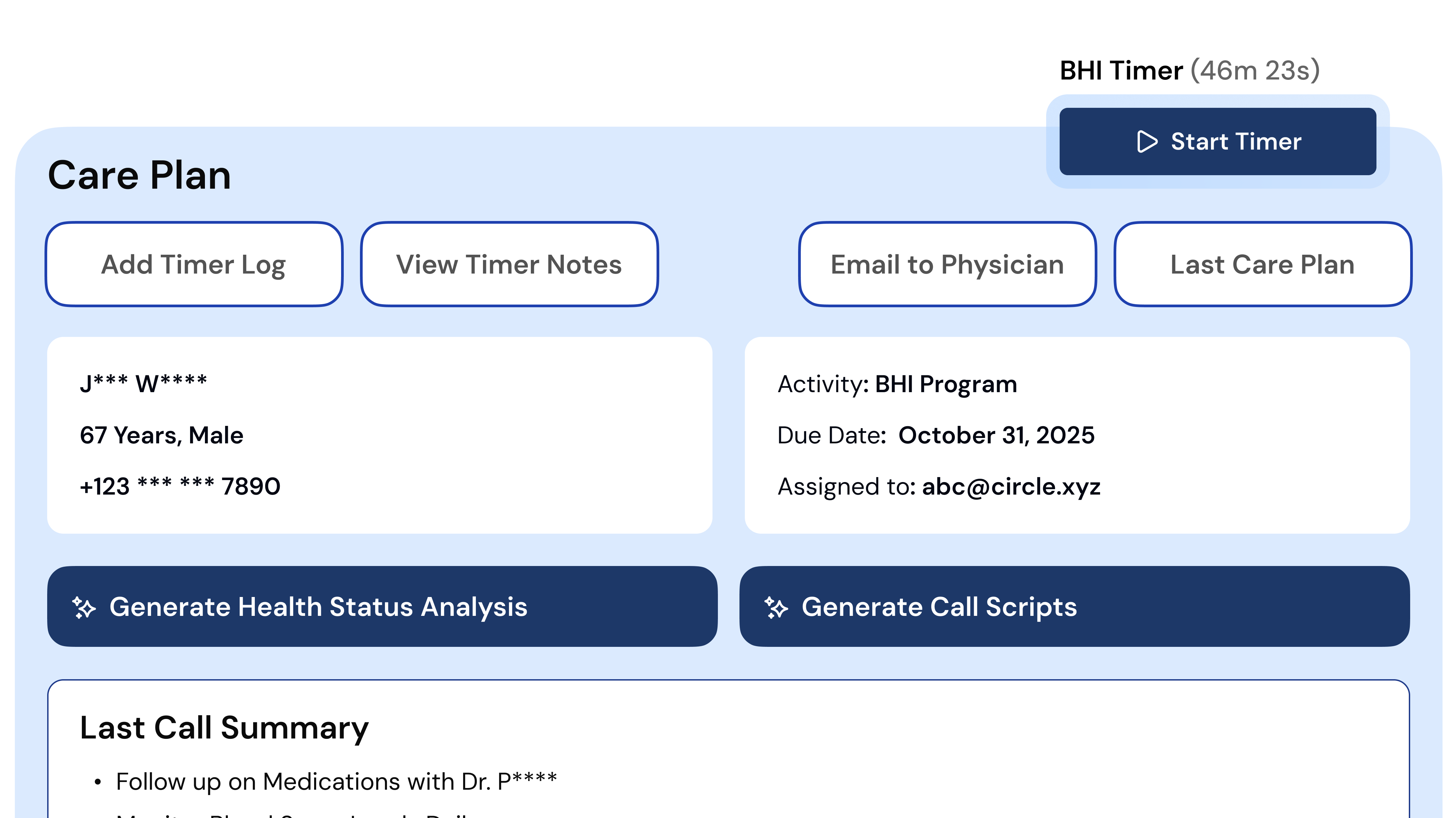 Track every Patient Transition